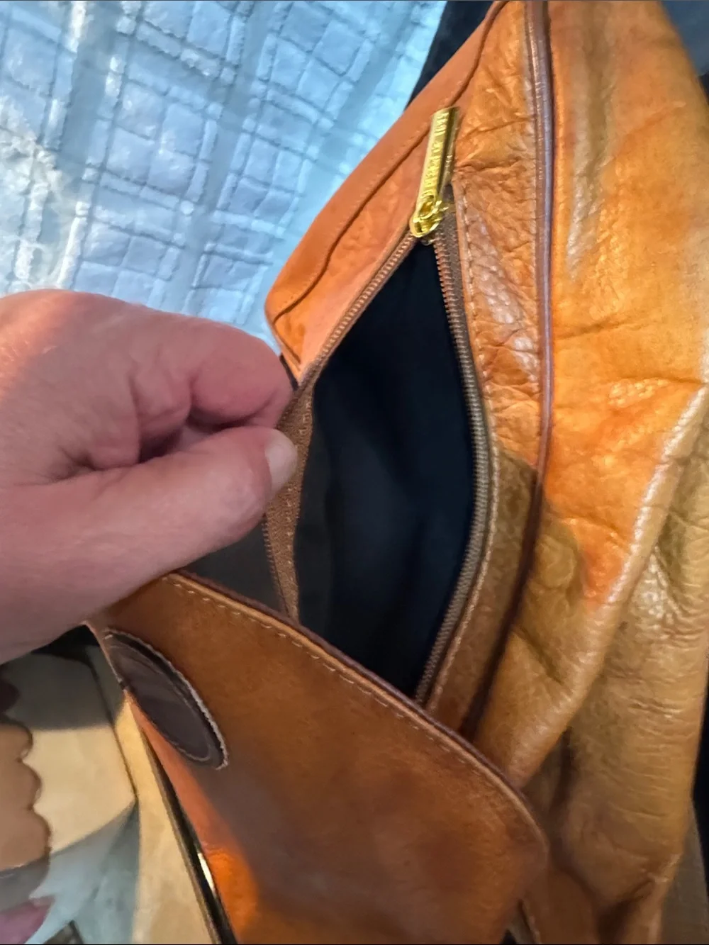 Valentino Di Jonny Vera Pelle Italian Leather Mini Backpack